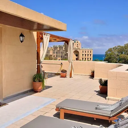 Center Penthouse - Medieval Town 10'- 2' * Rhodes City